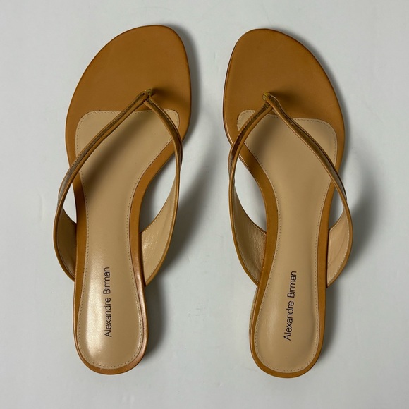 Alexandre Birman Shoes - Alexandre Birman Tan Sandals Minimalist Design